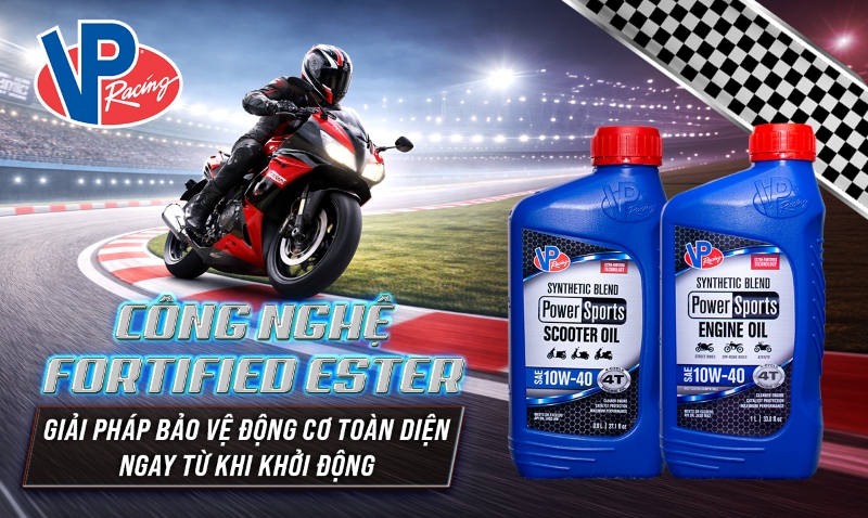 Công nghệ Fortified Ester - Giải pháp bảo vệ động cơ toàn diện ngay từ khi khởi động