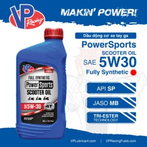 VP Powersports Scooter 4T Full Synthetic Ester Tech 5W30