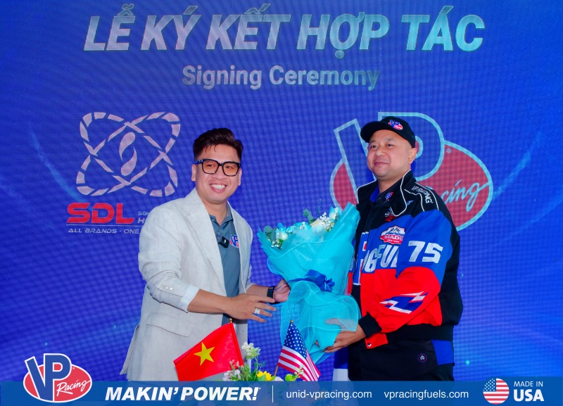 Song Đại Long chính thức trở thành đối tác chiến lược của VP Racing