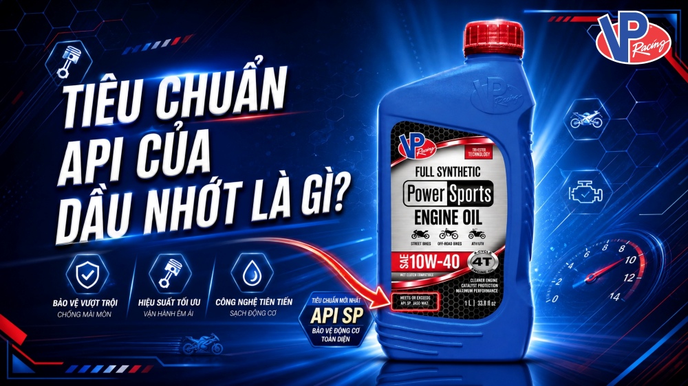 Tiêu chuẩn API của dầu nhớt là gì? Tìm hiểu chi tiết các cấp chuẩn API cho dầu nhớt