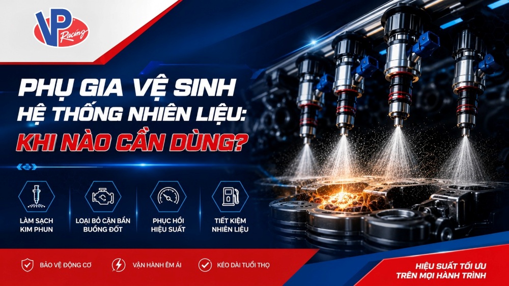Phụ gia vệ sinh hệ thống nhiên liệu: Khi nào cần dùng?