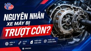 Xe máy bị trượt côn nguyên nhân do đâu?