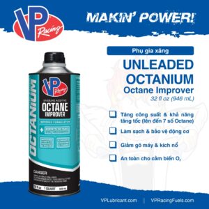 VP Racing Octanium Unleaded Fuel Octane Booster Qt