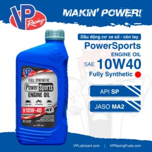 VP Powersports 4T Full Synthetic 10W40 1QT