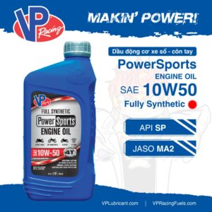 VP Powersports 4T Full Synthetic 10W50 1QT