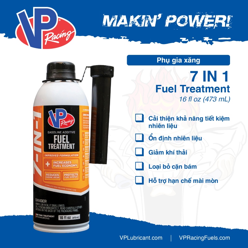 VP Racing 7-IN-1 Fuel Treatment 16oz