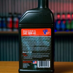 VP Racing Break-in Oil 10W40 946ml - Ảnh 3