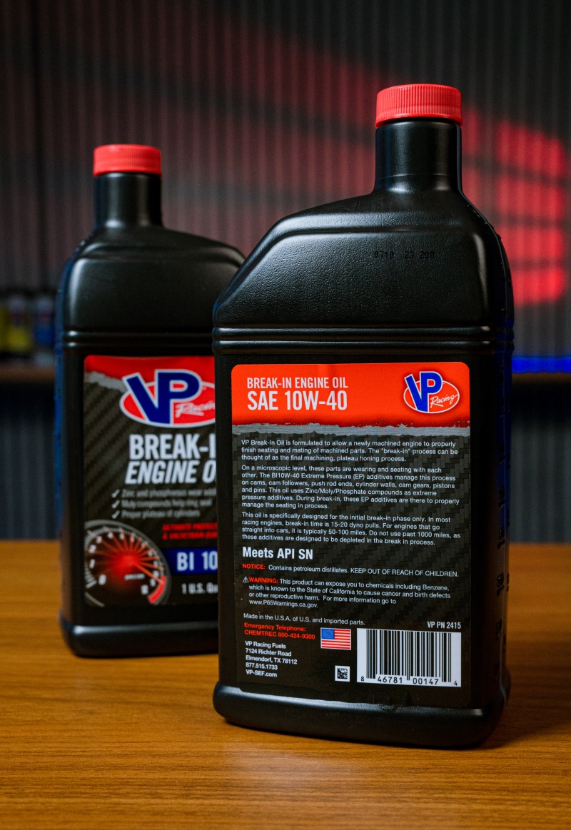 VP Racing Break-in Oil 10W40 946ml