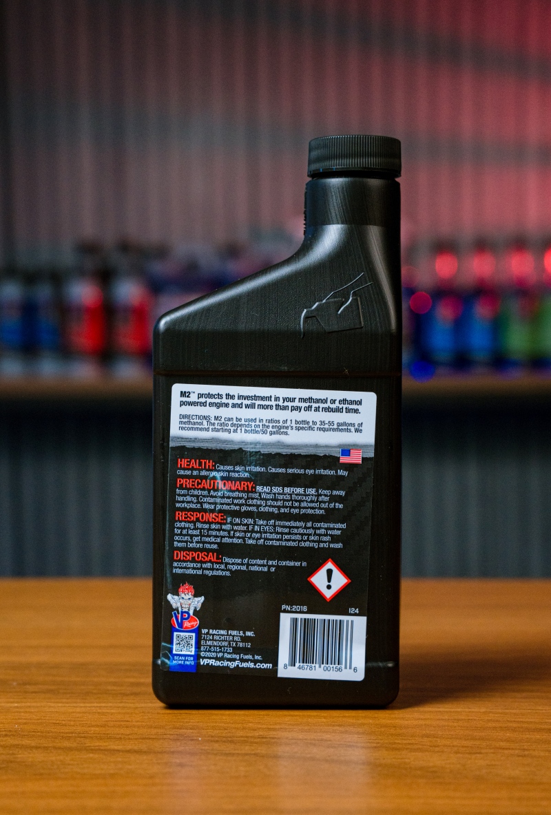 VP Racing M2 Upper Lube & Performance Additive For Alcohol Fuels 473ml - Ảnh 3