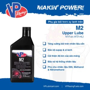 VP Racing M2 Upper Lube & Performance Additive For Alcohol Fuels